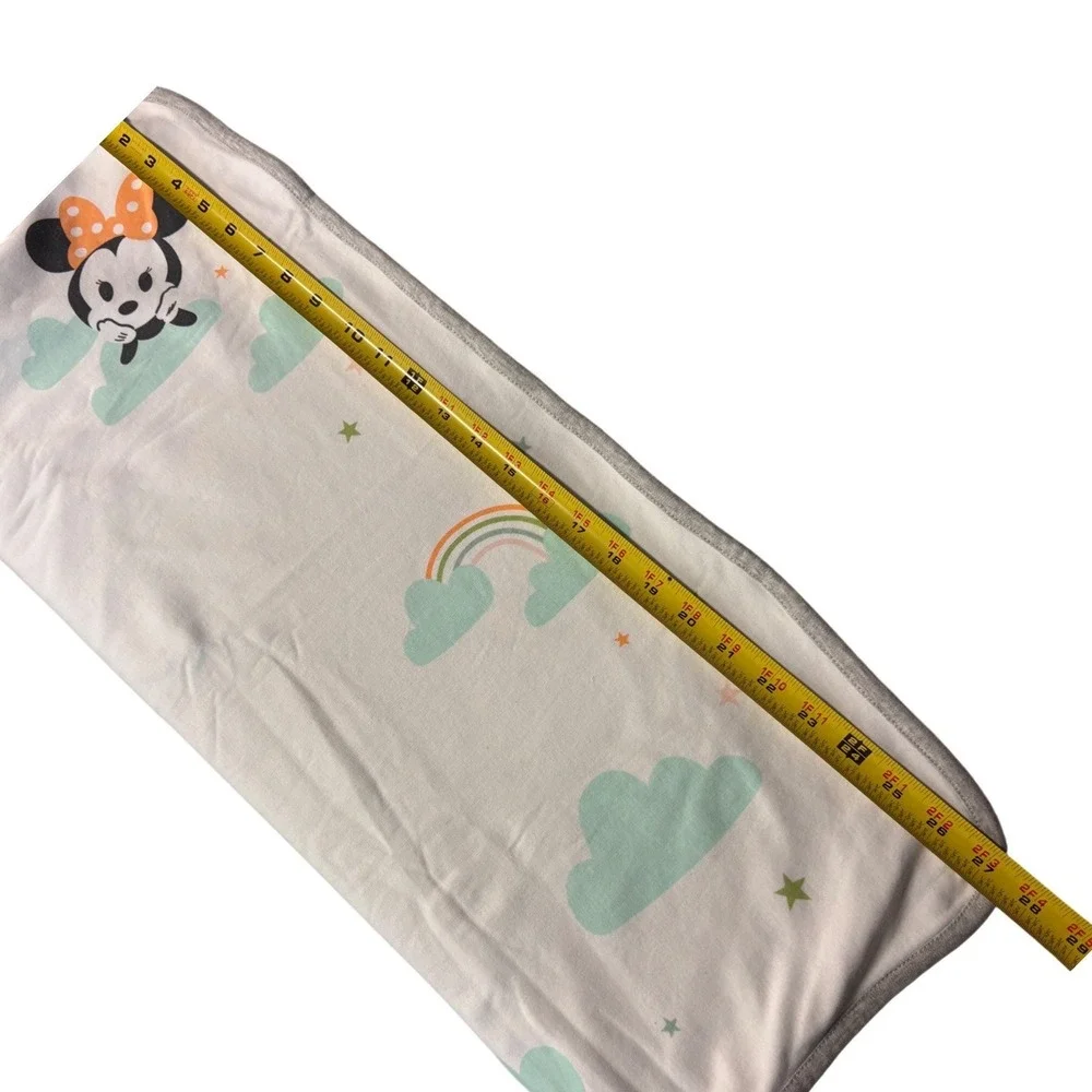 Disney Mickey Minnie Mouse Baby Milestone Blanket Monthly Growth Tracker Jersey